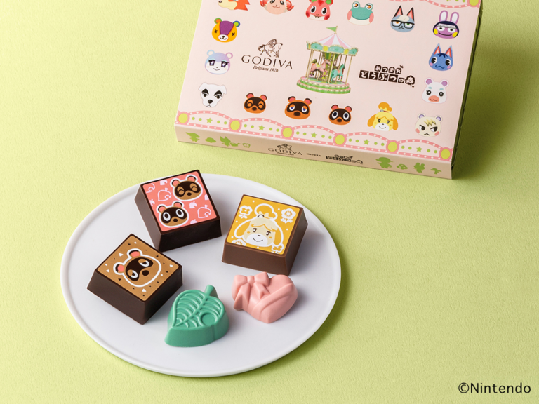 Animal Crossing: New Horizons inspires Valentine’s Day chocolate box at Godiva Japan