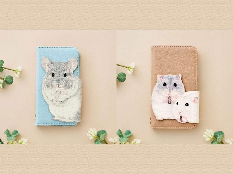 These cases wrap your smartphones with adorable chinchillas, hamsters or rabbits