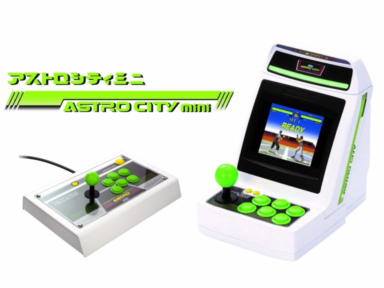 SEGA Toys announces 36 classic arcade games you can play at home with new Astro City Mini