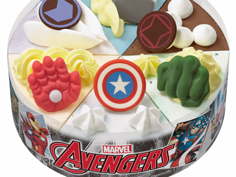 Baskin Robbins Japan assembles an awesome Marvel Avengers ice cream cake to save the day