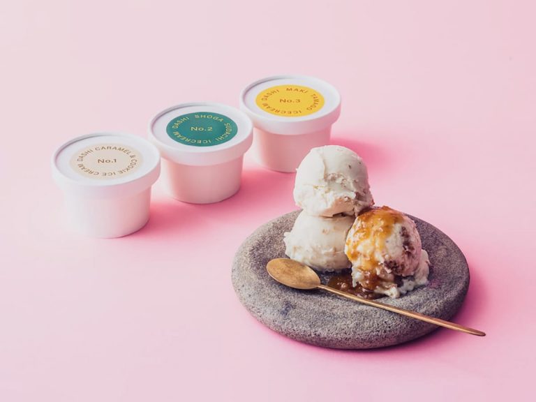 Fishy ice cream? Katsuobushi company Ninben subtly blends bonito into ice cream trio