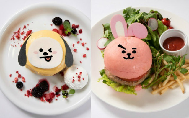 BT21 Cafe Returns to Japan with New Menu for Winter 2018