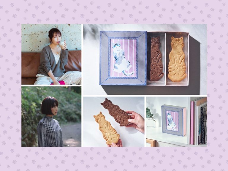 Ryuichi Sakamoto’s daughter and musician Miu Sakamoto’s cat is model for cookies in reusable box