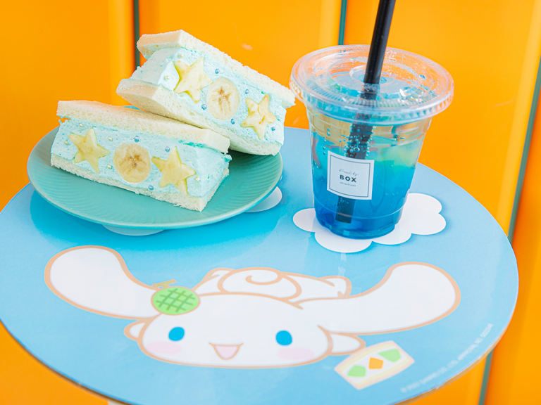 Japanese fruits sandwich specialty store teams up with Sanrio for cutest pastel menu