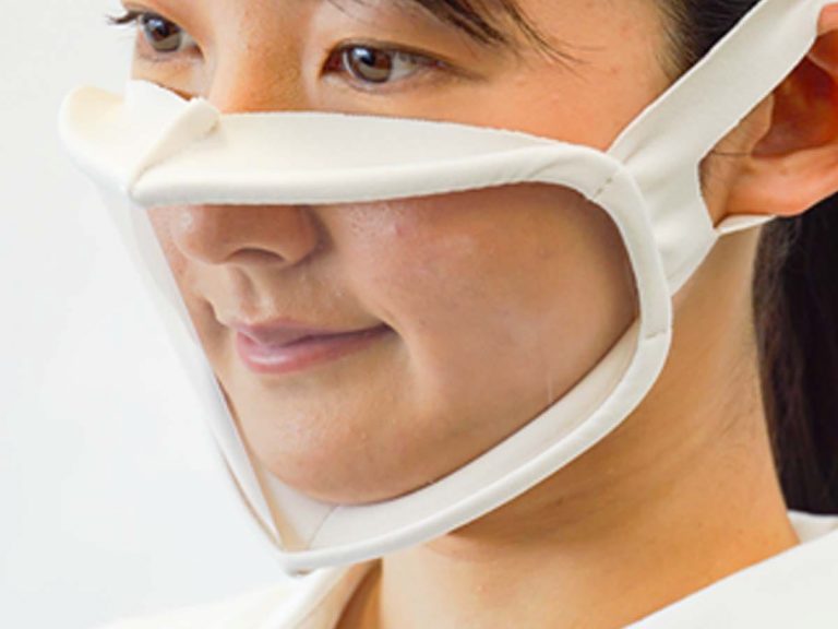 Free Your Smile with this Clear Mask from Japan