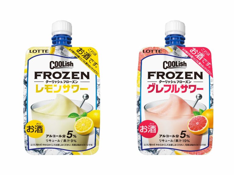 Japan’s popular drinkable ice cream Coolish debuts frozen cocktails in boozy pouches