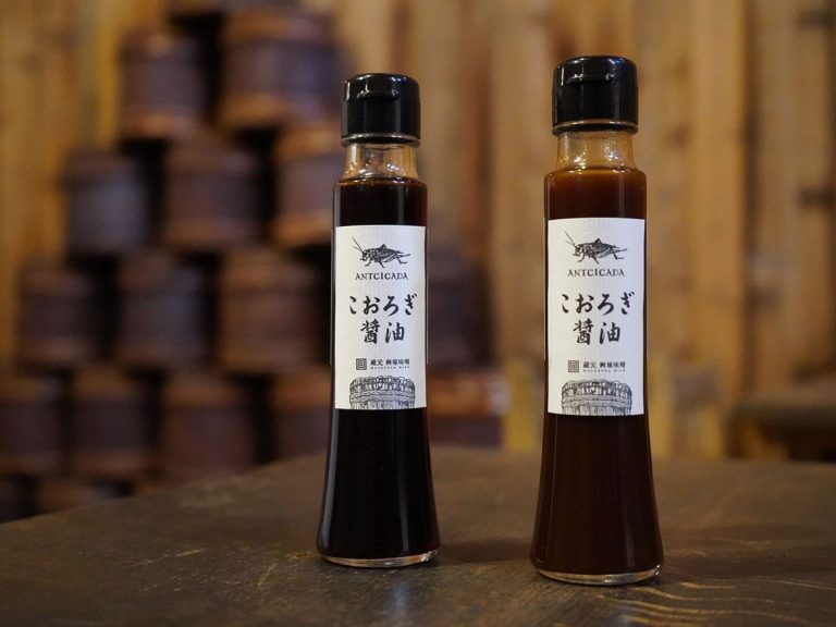 Put a spring in your sushi with cricket soy sauce from Antcicada