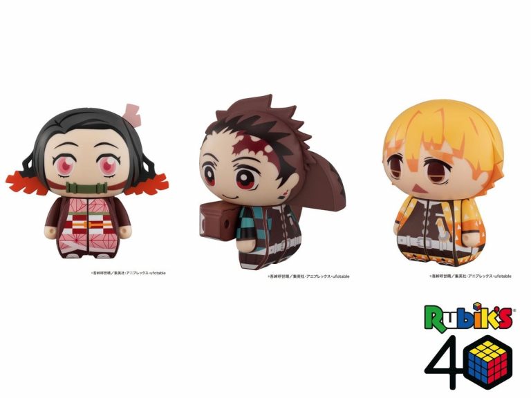 The popular characters from Kimetsu no Yaiba now joined the Charaction Cube series!
