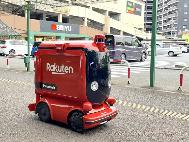 Rakuten, Panasonic HD and Seiyu team up to launch Japan’s first unmanned ground delivery vehicles