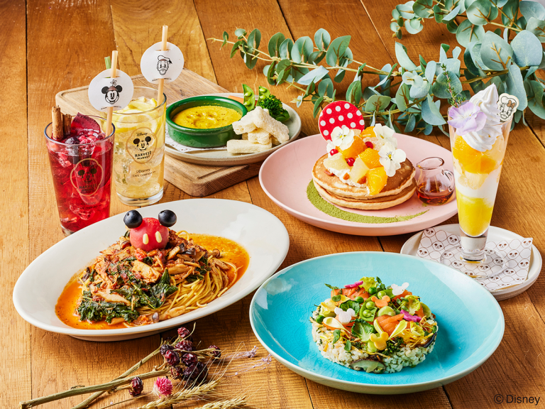 Disney’s low calorie ‘Harvest Market’ cafe in Tokyo updates menu with new character-themed food