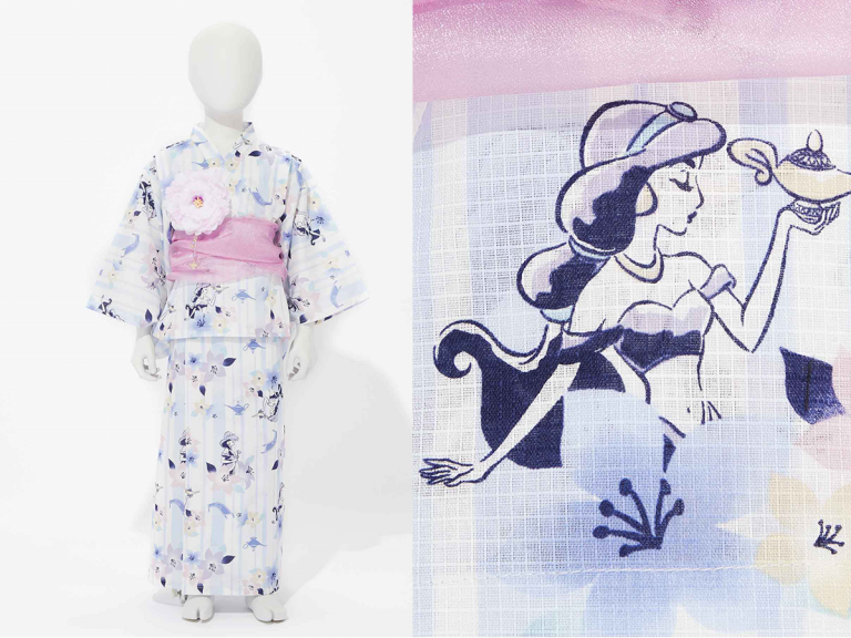 Summer Kimono That Can Bring Out Inner Disney Princesses Released by Japanese Clothing Brand