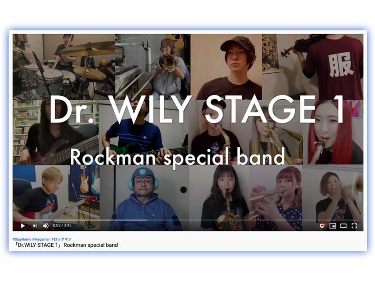 The Rockman Special Band Performs Remotely to Promote “STAY HOME” Awareness