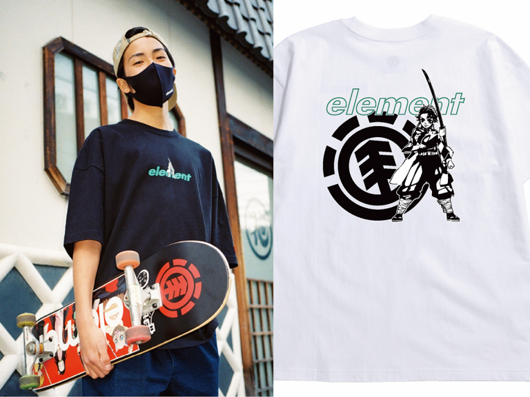 Kimetsu no Yaiba teams up with Element on awesome skate goods for demon skaters