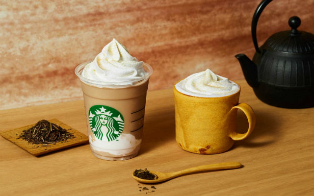 Starbucks Japan Kicks Off New Year With Roasted Green Tea Cream Frappuccino