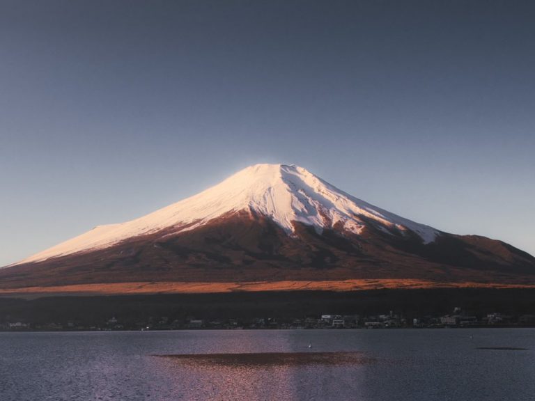 The most graceful photobomb turns stunning Mt. Fuji picture into miracle shot