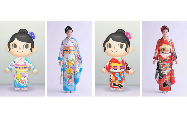 Renowned Japanese kimono maker releases gorgeous Animal Crossing designs