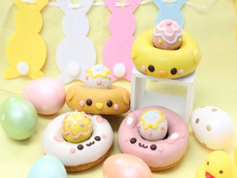 Ikumimama Comes up with Kawaii Animal Doughnuts for the Easter Season