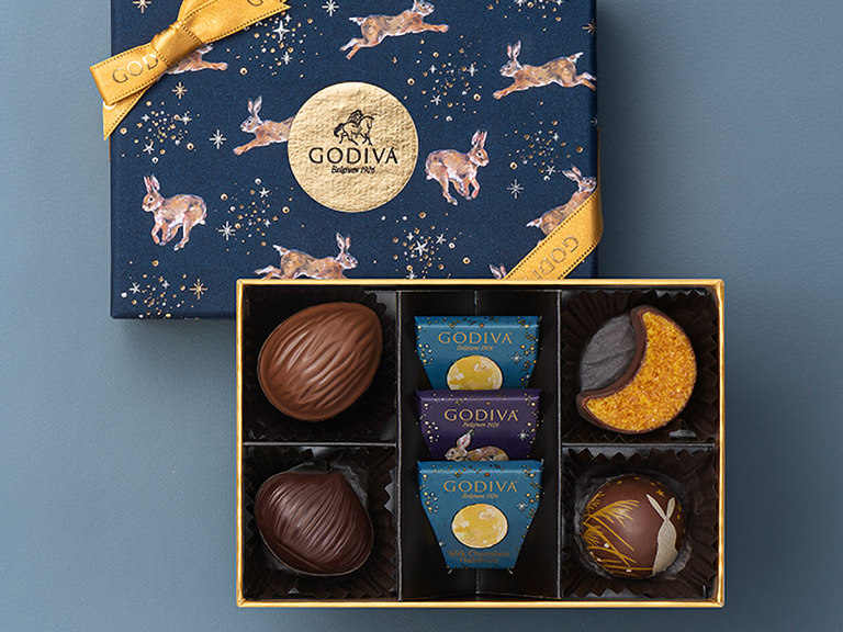Godiva Japan’s rabbit and moon chocolate for Tsukimi is the perfect treat for moon-viewing