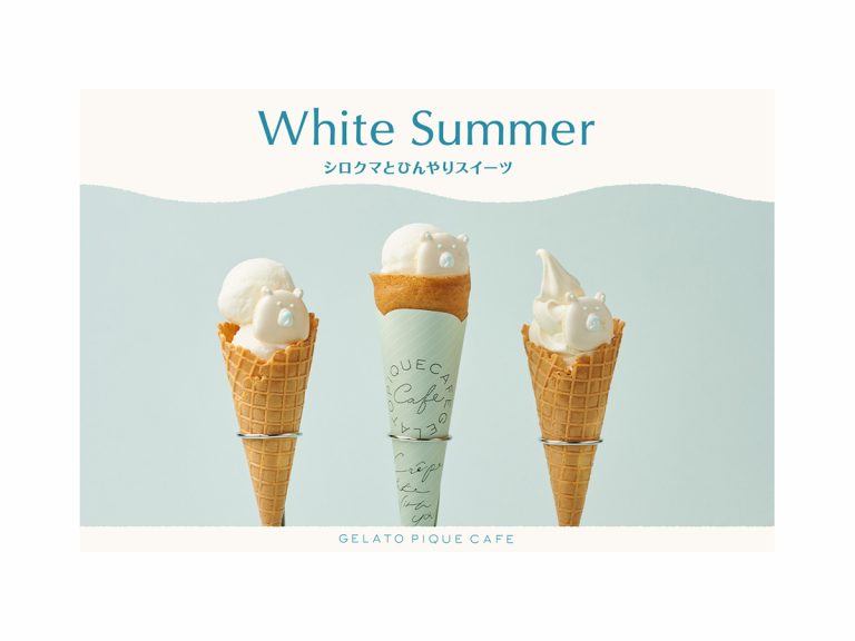 Seasonal styles and sweets are in as gelato pique unveils “White Summer” products and more