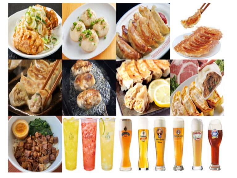 Shinjuku Beer Market limited-time food court: Gyoza Grand Prix with Beer Market