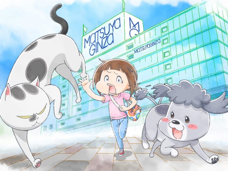 “With a Cat and Dog, Every Day is Fun” anime to have its first exhibition