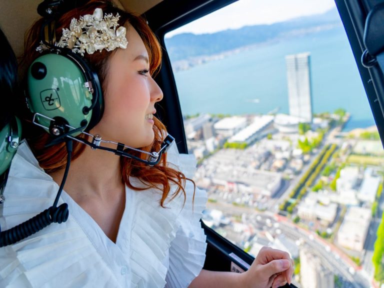 Have your dream wedding in the skies over Japan!