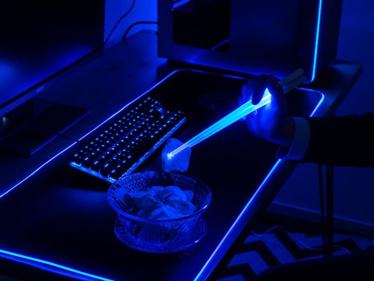 Snack in style with Japan’s glowing gamer chopsticks