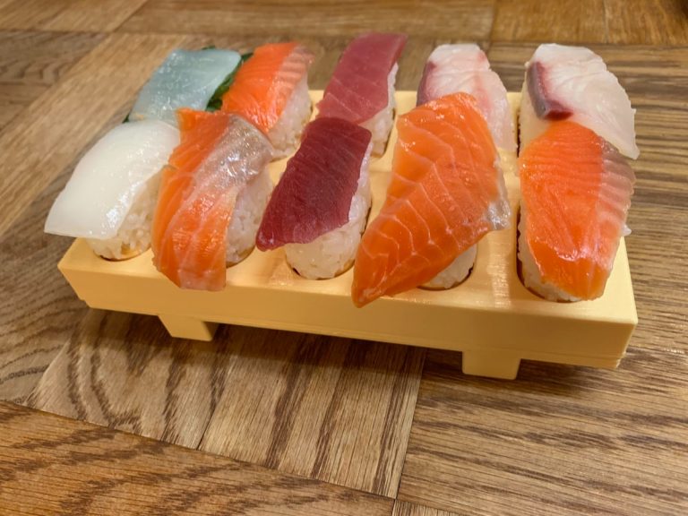 Japan’s super fun and simple sushi maker lets you pump out ten pieces of nigiri in one go