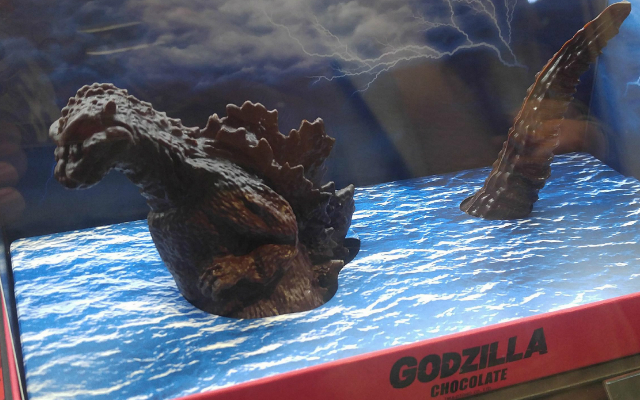 Show Your Valentine You Love Them a Godzillion with a $70 Chocolate Godzilla Model