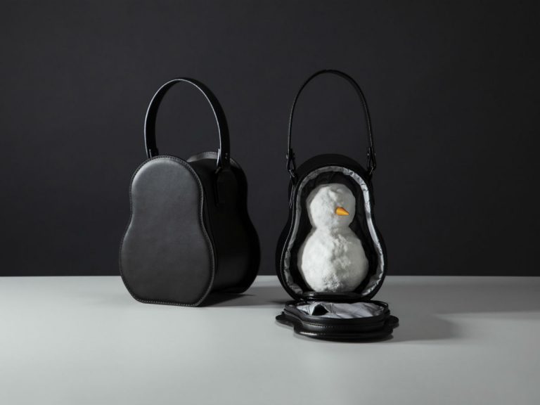 Japanese artisan creates luxury leather bag just for carrying snowmen
