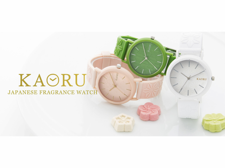 Fragrance watches bring the smells of Japan to your wrist including sakura, matcha and ink