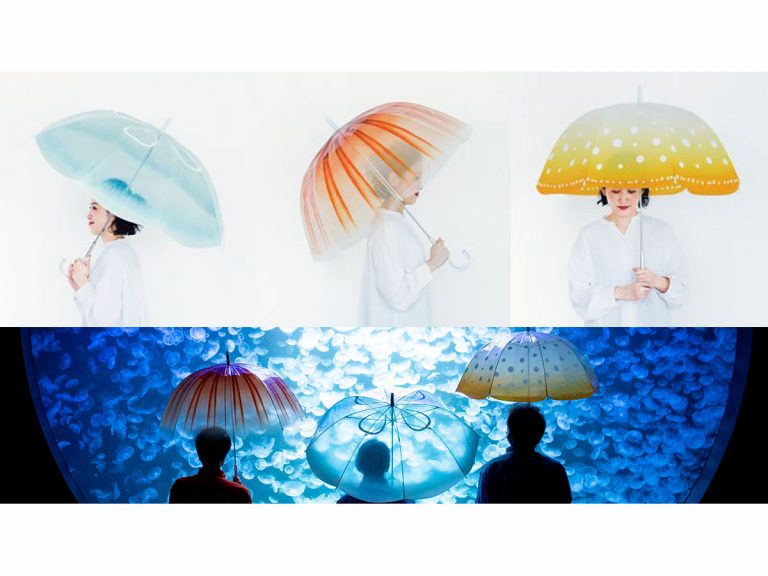 Exquisite Japanese jellyfish umbrellas will turn your rainy skies into an ocean view