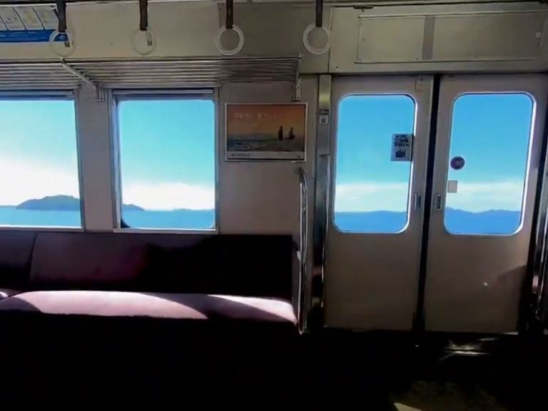 Photographer’s gorgeous solo train ride video has people thinking it’s an anime world