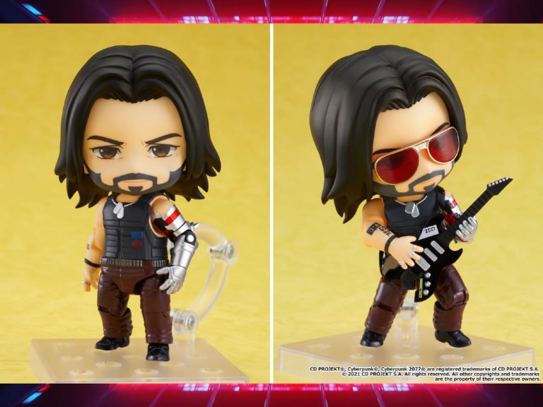 Keanu Reeves as Johnny Silverhand from Cyberpunk 2077 gets his own Nendoroid