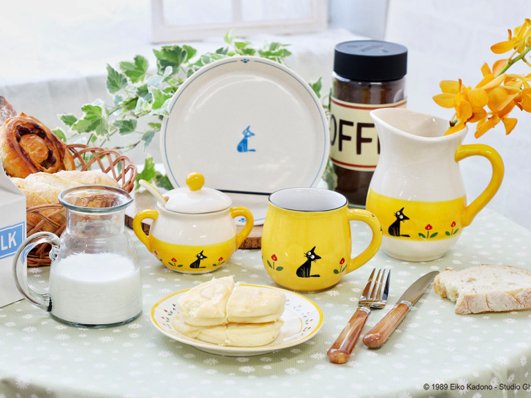 Kiki’s Delivery Service character’s tableware can be bought in real life for a Ghibli-tastic teatime