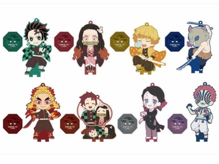 Kimetsu no Yaiba rubber stand collection now available for Pre-Ordering Online