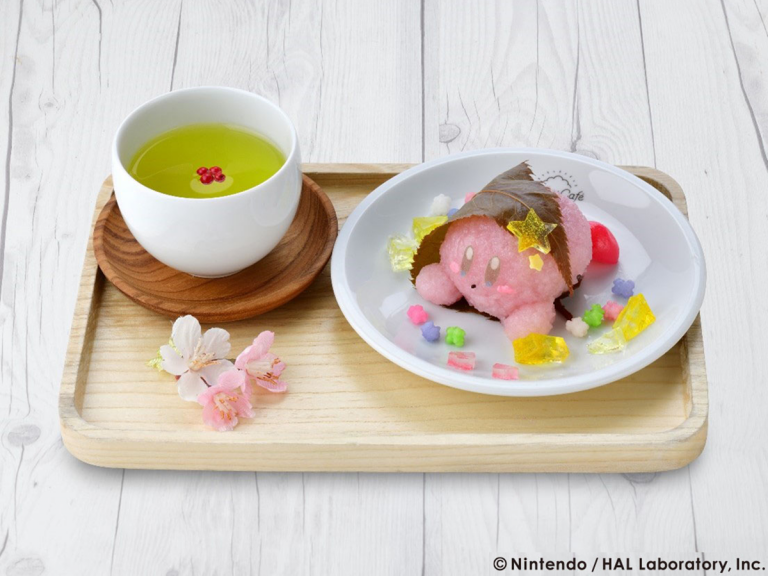 Kirby Cafe’s cherry blossom menu includes adorable dessert set and sakura sushi for spring