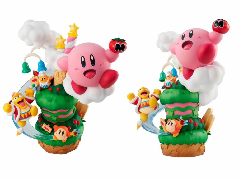 New Kirby diorama figure based on Kirby Super Star game mode released for pre-orders