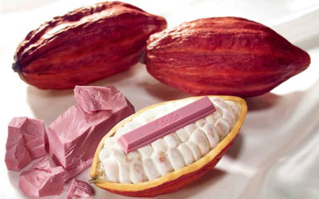 The World’s First Naturally Pink ‘Ruby’ Chocolate Bar From Kit Kat Japan