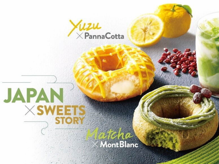 Krispy Kreme’s Japan Sweets Story celebrates Japanese flavours and European desserts