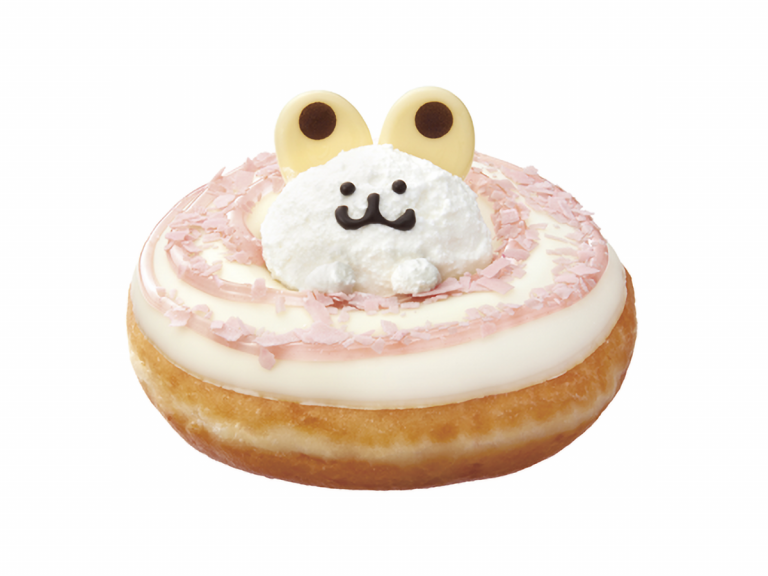 Krispy Kreme Japan’s cherry blossom season 2021 creation is an adorable sakura rabbit doughnut