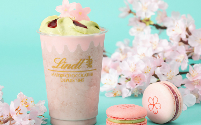 Lindt Japan Unveils Cherry Blossom Chocolate Drink to Rival Starbucks’ Sakura Frappuccino