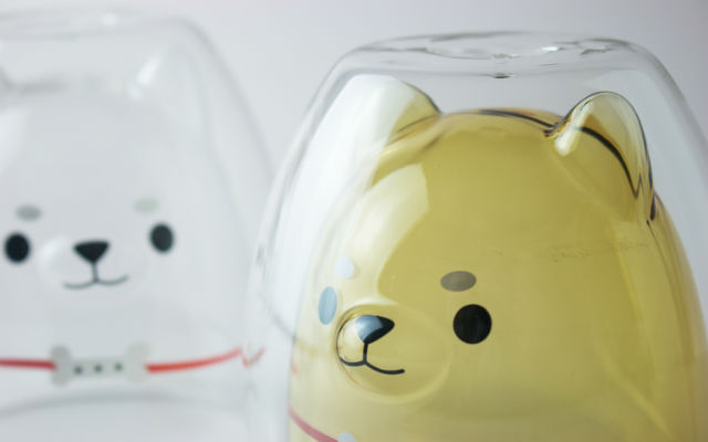 Turn Your Drink Into A Super Cute Shiba Inu Beverage With These Bubbly Shiba Glasses