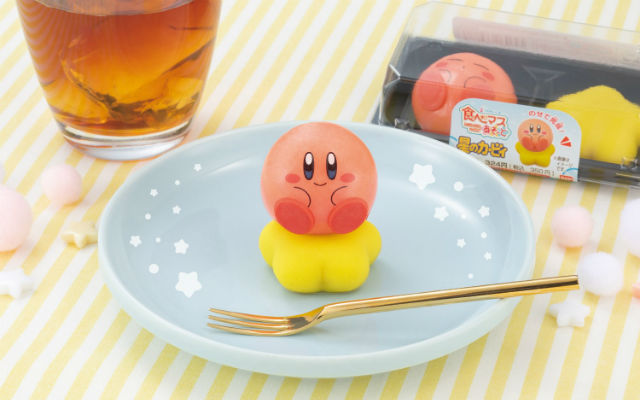 Warp Star Riding Kirby Hits Japanese Convenience Stores As Traditional Creamy Sweets