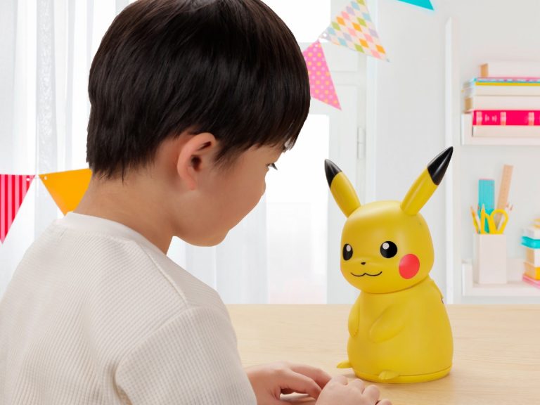 Singing and dancing Pikachu robot gives adorable Poké-responses to your voice