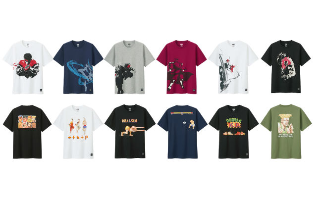 UNIQLO Teams Up With Capcom For Street Fighter Old And New T-Shirt Lineup