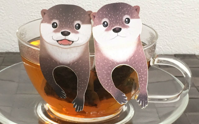 Adorable Otter Teabags Are Here For The Cutest Teatime Ever