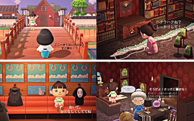 Animal Crossing player brilliantly retells Spirited Away scene-by-scene