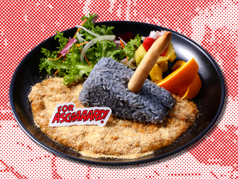 Japan’s Marvel Cafe opening this month starring Captain America pasta and Thor’s hammer curry