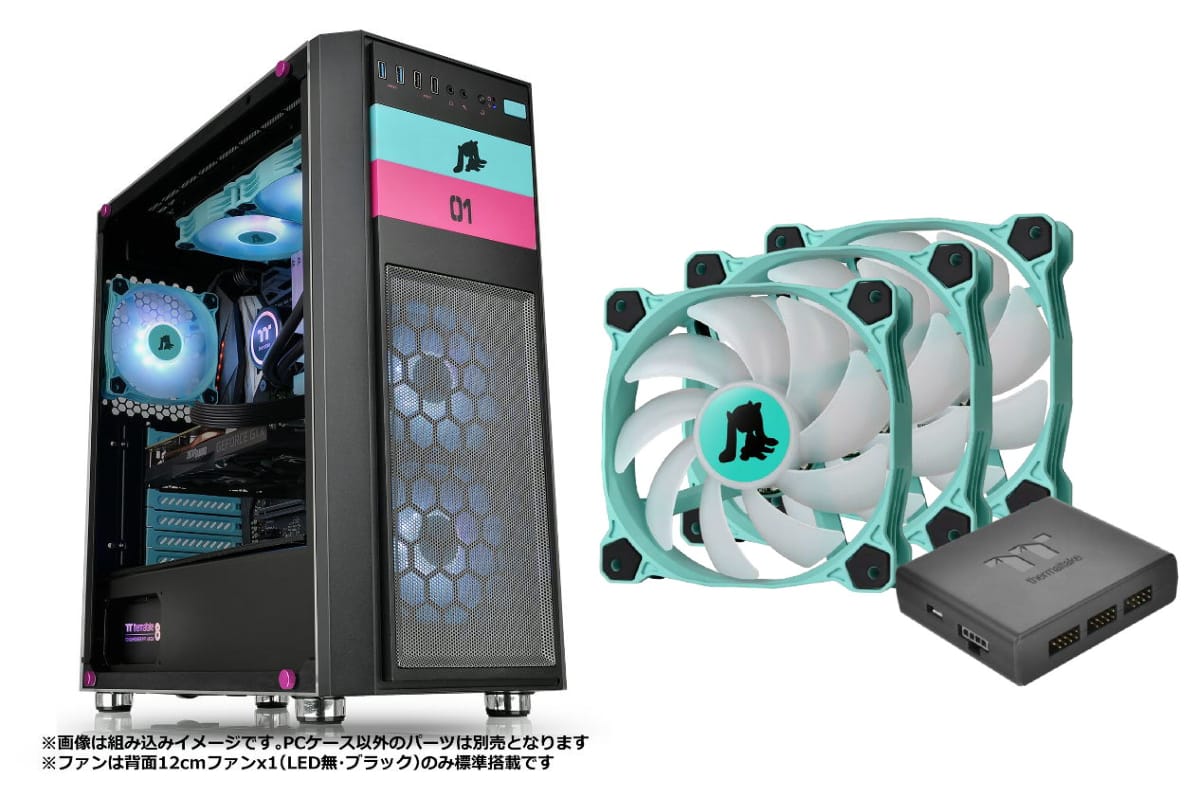 Japanese PC retailer releases Hatsune Miku-themed PC parts and 